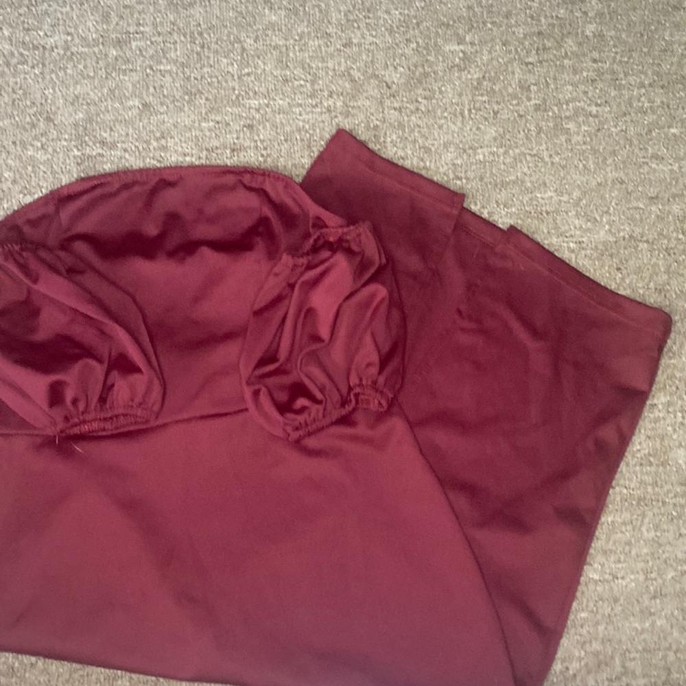 Selling wine colored dress